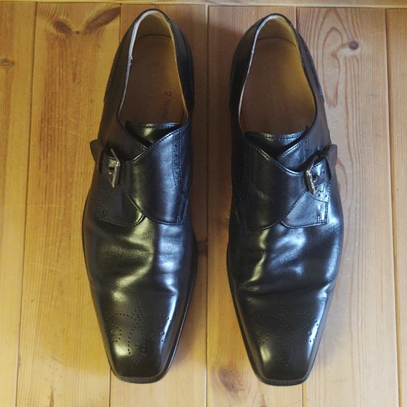 Bally Monk Strap Broguing toe box 11.5 EEE - Picture 8 of 16